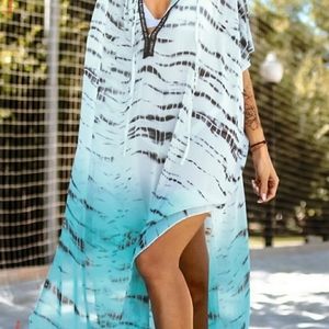 CUPSHE boho style swimsuit cover.
